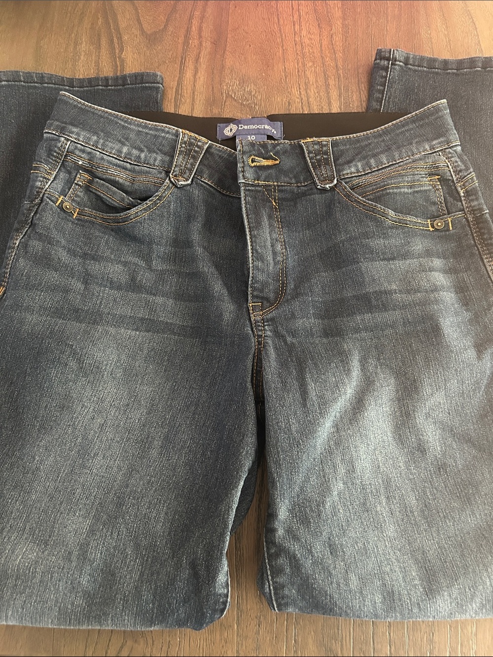 Democracy Women’s AbSolution Blue Straight-Leg Jeans
